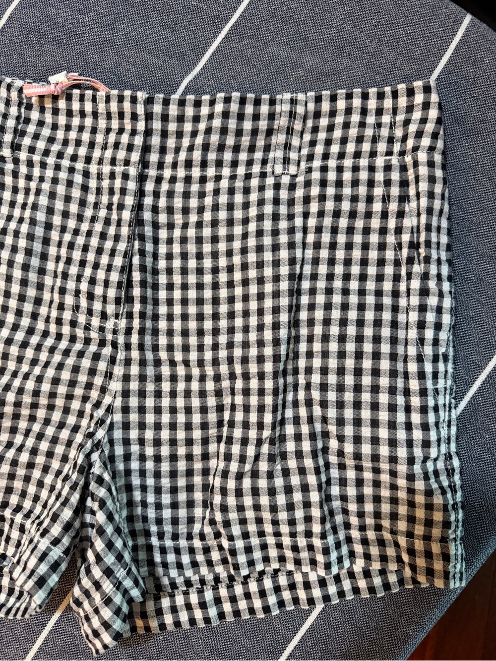 Vineyard Vines Black and White Gingham Bermuda Shorts - Picture 2 of 6